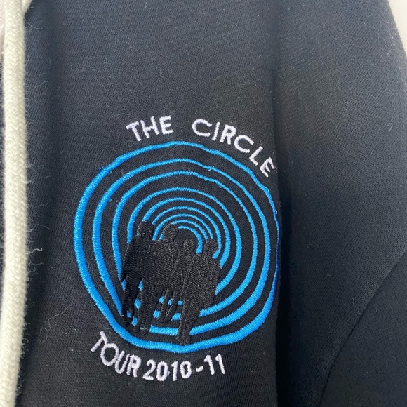 Bon Jovi The Circle Tour cotton blend Hockey Sweatshirt Hoodie #83 size medium - Picture 6 of 7